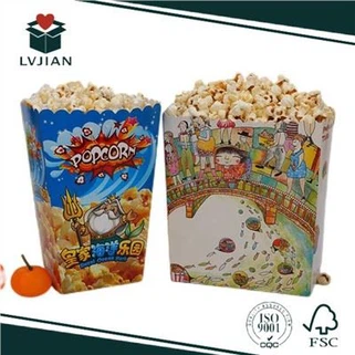 Popcorn Paper Kaxxa Għall-Pakkett